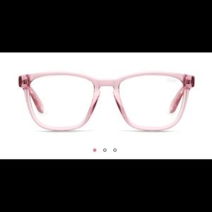 QUAY Hardwire Blue Light Glasses Pink